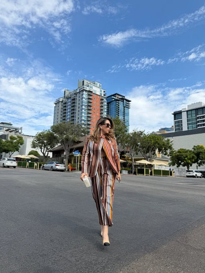 Autumn Stripe Suit