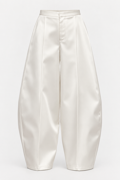 Ivory Wide Leg Pants